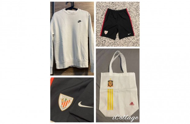 Nike Athletic Bilbao rvid nadrg + pulcsi & Adidas spanyol FEF tska