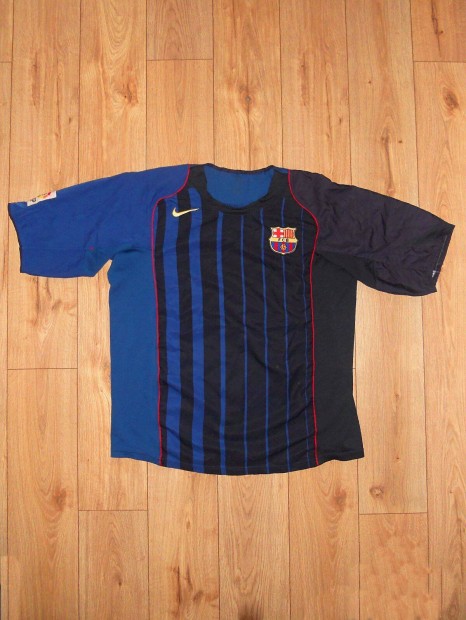 Nike Barcelona 2004-2005 rvid ujj mez (L-es)