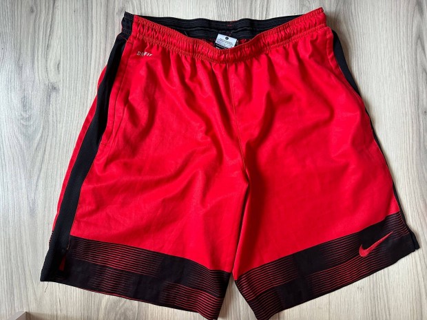Nike Dri-fit piros fekete frfi nadrg L