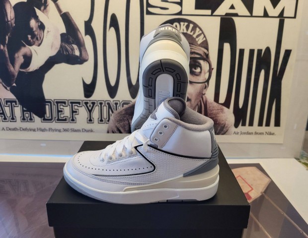 Nike Jordan 2 Retro White Grey cip 36 mret, j eredeti