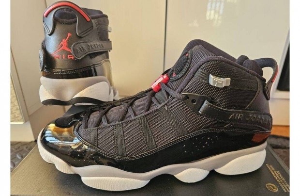 Nike Jordan 6 Rings fekete 41 44 és 45-ös kosaras cipő. Teljesen új,
