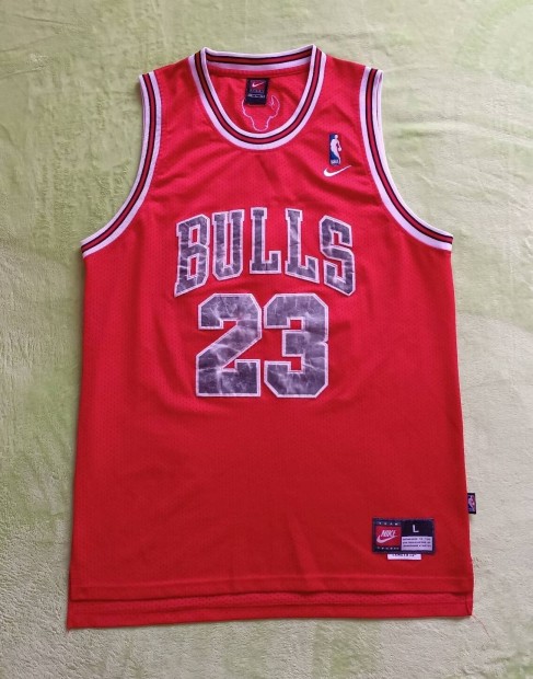 Nike L-es Michael Jordan Chicago Bulls NBA kosrlabda mez
