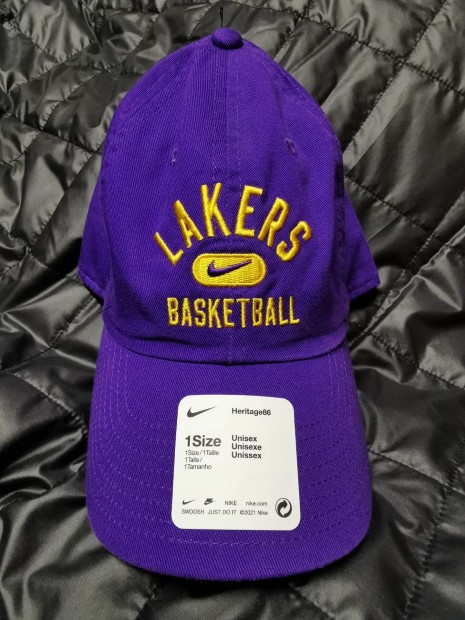 Nike Lakers Baseball sapka j, eredeti, unisex. 