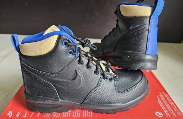 Nike Manoa Leather fekete 38.5-es bakancs. Teljesen j, eredeti