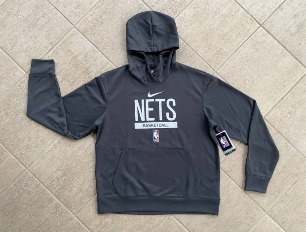 Nike NBA Brooklyn Nets Kapucnis Pulcsi! j s eredeti!