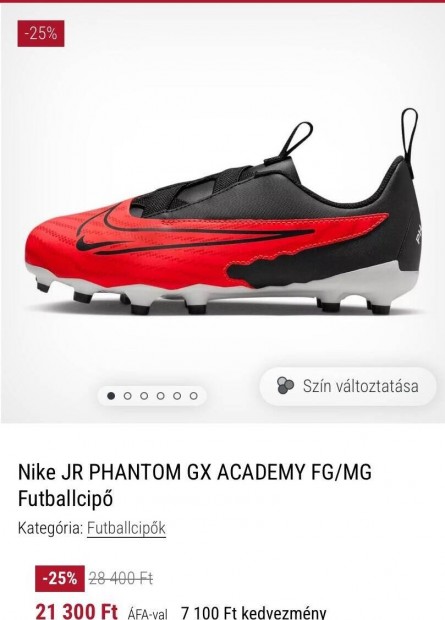 Nike Phantom football cip 38,5 