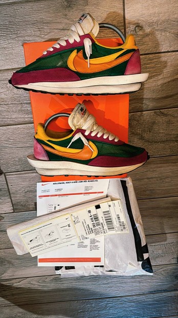 Nike Sacai LD Waffle Pine Green 41 r alatt Truetosole