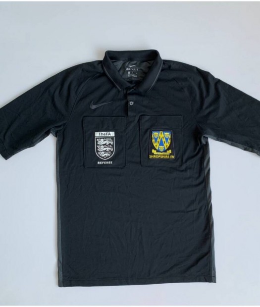 Nike Shropshire Fa Referee jersey br jtkvezet mez