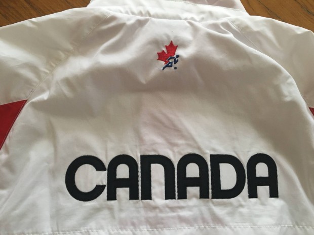 Nike Team Canada Olimpiai Fut Dzseki Les Made in USA