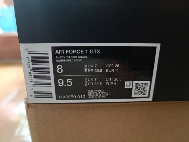 Nike air force 1 Gore-tex EU41