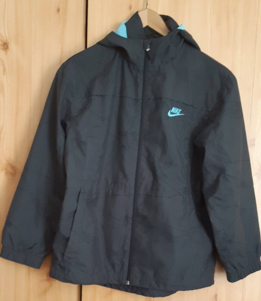 Nike air gyerek sötétszürke széldzseki, kabát 12-13 év, 152-158 cm