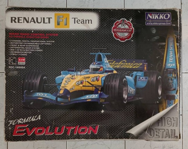 Nikko Evolution Renault F1 tvirnyts aut 