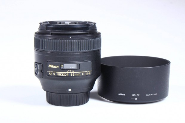 Nikon 1.8 85 mm G af-s nikkor objektv 