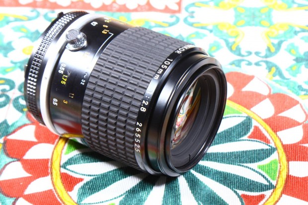 Nikon 2.8 105mm ais micro nikkor makró objektív