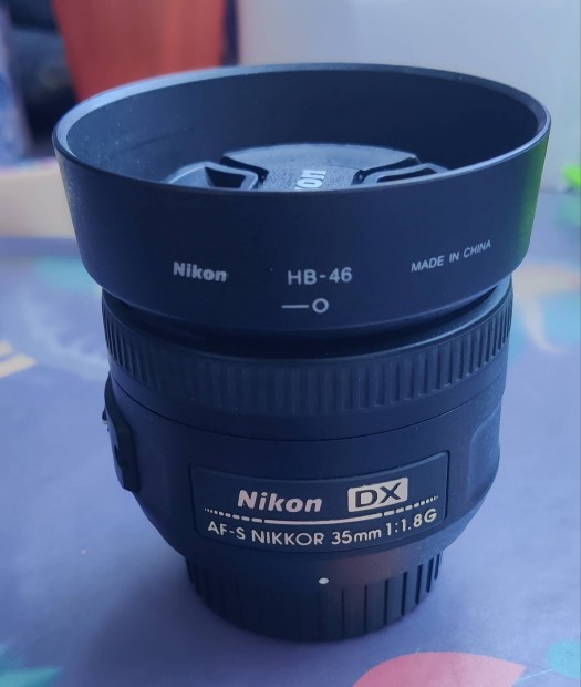 Nikon 35mm f/1,8 fix objektv 