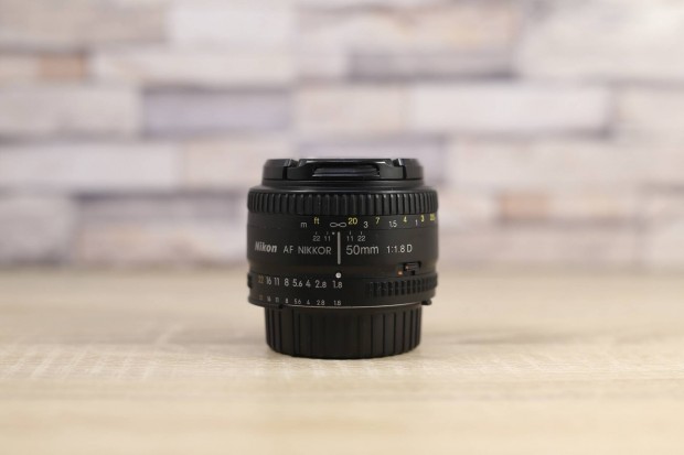 Nikon AF 50mm f1.8 D - 6 hnap garancia