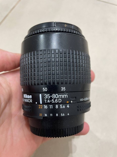 Nikon AF Nikkor 35-80mm, 1:4-5.6 D objektív