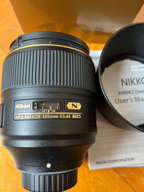 Nikon AF-S 105mm objektív