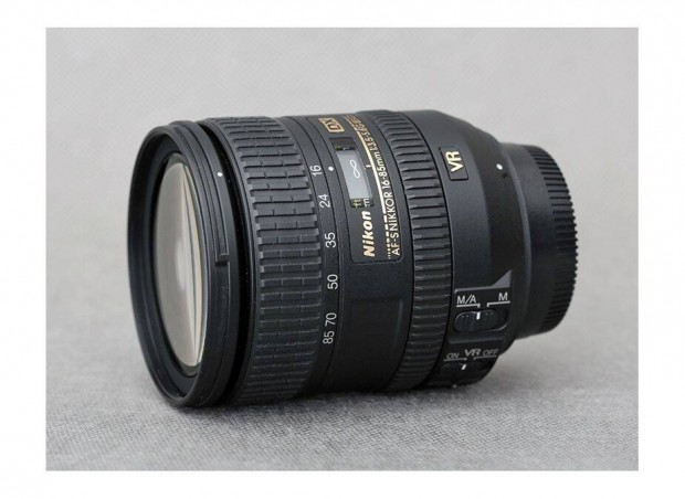Nikon AF-S 16-85 VR objektv 16-85mm | 6 h magyar garancia!
