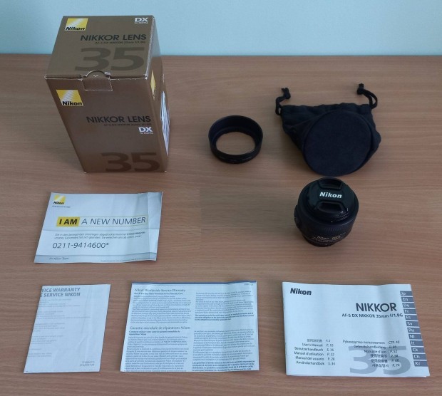 Nikon AF-S 35mm f/1.8G DX objektív