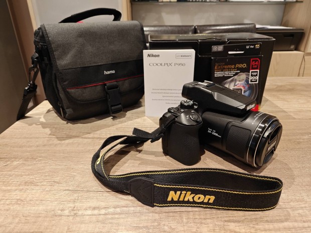 Nikon Coolpix P950 digitlis fnykpezgp. Garancis!