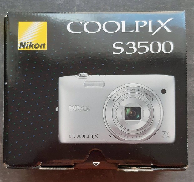 Nikon Coolpix S3500 fnykpez Gyrben elad