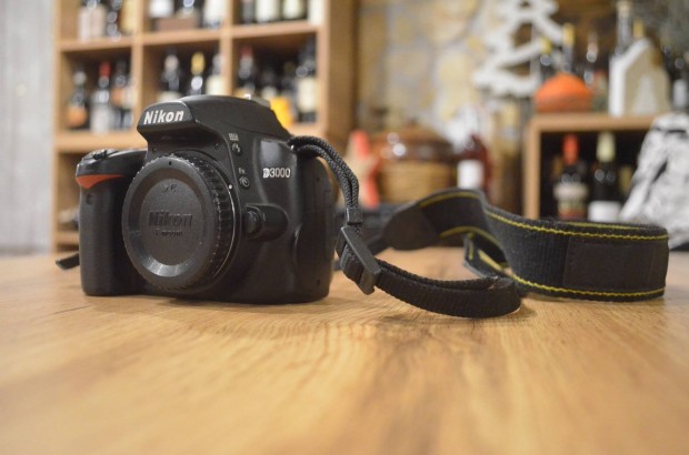 Nikon D3000 digitális fényképezőgép