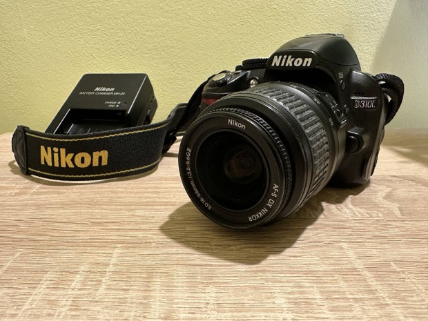 Nikon D3100 dslr fnykpezgp 18-55mm objektvvel