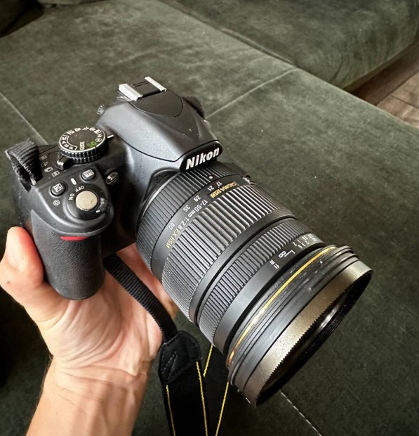 Nikon D3100 fnykpez+ Sigma optik 17-50mm