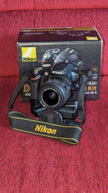 Nikon D3200 + Meike portrmarkolat
