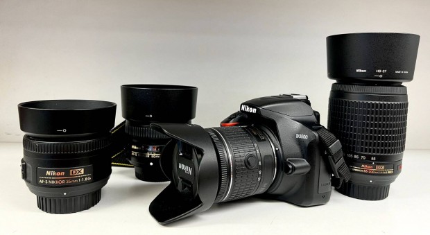 Nikon D3500 fnykpez szett