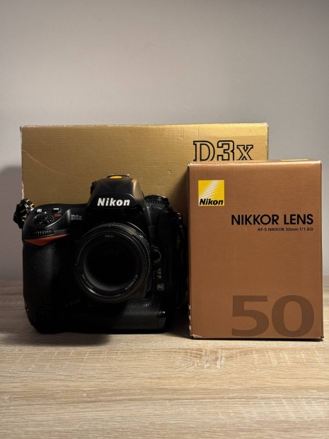 Nikon D3x & Nikkor AF-S 50mm f1.8G