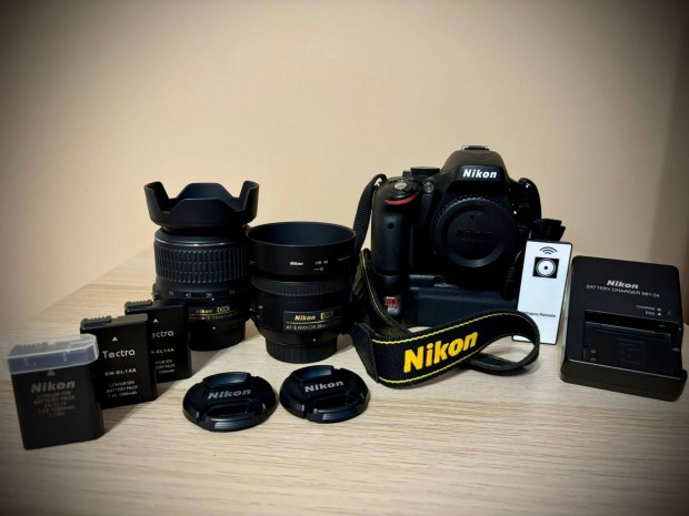 Nikon D5100 DSLR szett