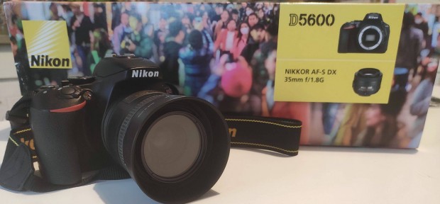 Nikon D5600 AF-S-DX 35mm f/1.8G Fnykpezgp