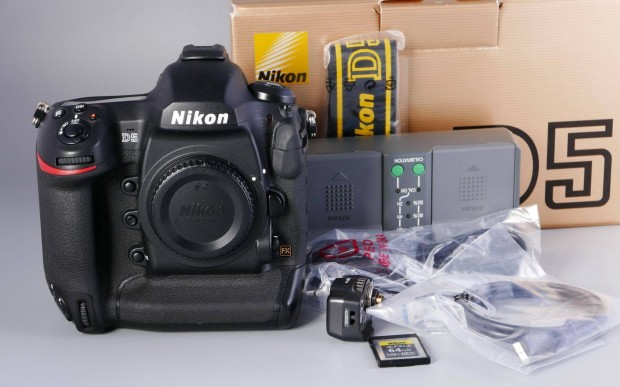 Nikon D5 Xqd + WT5 transzmitter + Xqd krtya