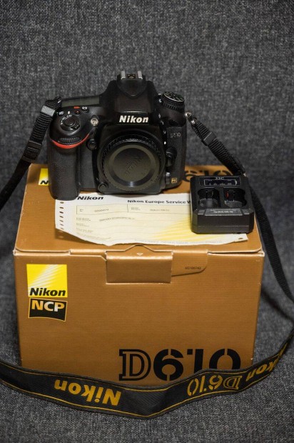 Nikon D610 digitlis tkrreflexes vz (full frame, 24 megapixel)