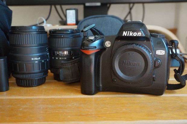 Nikon D70 DSLR Szett 