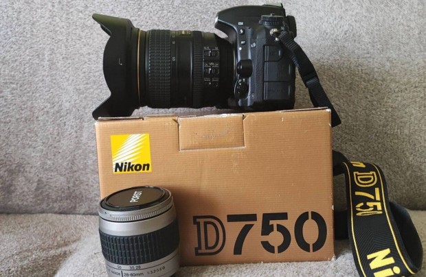 Nikon D750 + 2 objektv