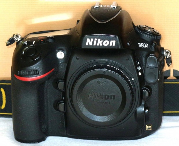 Nikon D800 full-frame, 36 megapixel