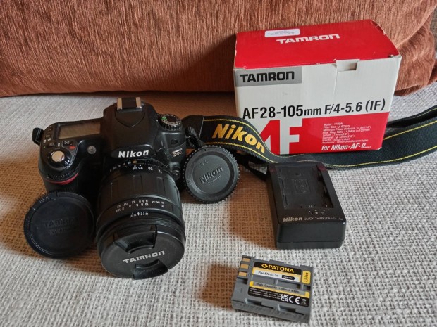 Nikon D80 + Tamron obi, j akksival, tltvel