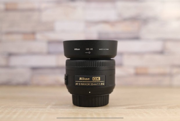 Nikon DX AF-S 35mm f1.8G - 6 hnap garancia