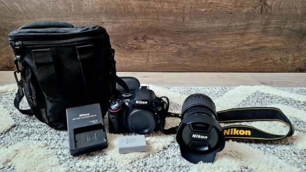 Nikon D 5100 fnykpezgp+Objektv