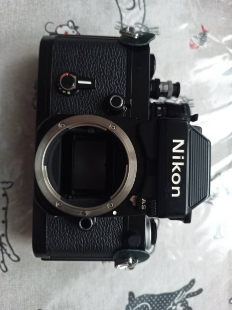 Nikon F2AS fekete nagyon szp llapotban
