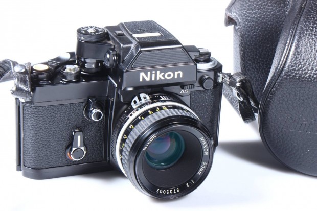 Nikon F2 AS filmes fényképezőgép + f2 50mm nikkor objektív