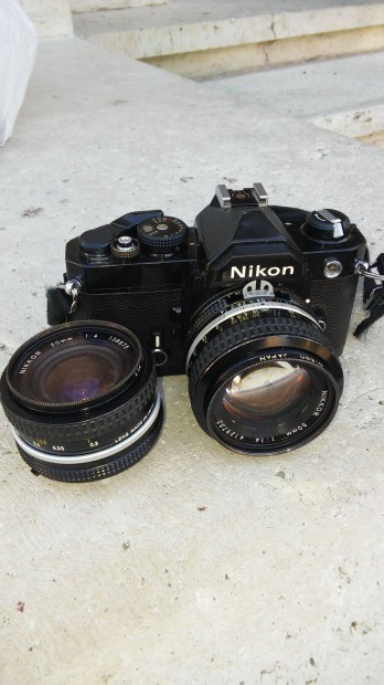 Nikon FM fényképezőgép szett