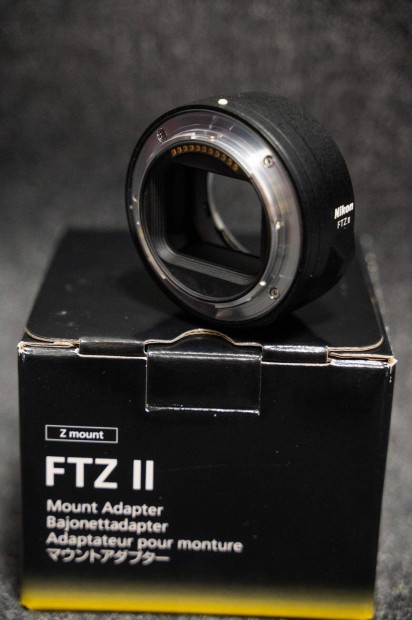 Nikon FTZ II adapter (garancival) - Foglalva G.I. rszre