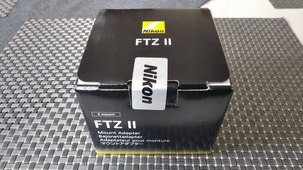 Nikon FTZ II adapter (új, bontatlan, garanciás)
