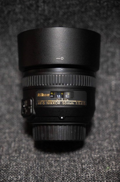 Nikon Nikkor AF-S G 50 f1.4 portr objektv (mint az j)