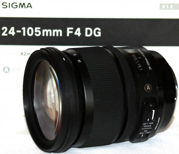 Nikon Sigma 24-105 mm 4 DG Art dobozban ( 24-105mm A )