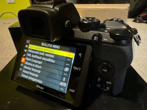 Nikon Z50 keveset hasznlt